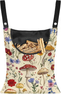 Mushroom Clothespin Bag with Hanging Hook by CREAMIC