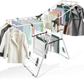 Clothes Drying Rack Foldable, Metal Laundry Drying Rack, by KeingGcopr
