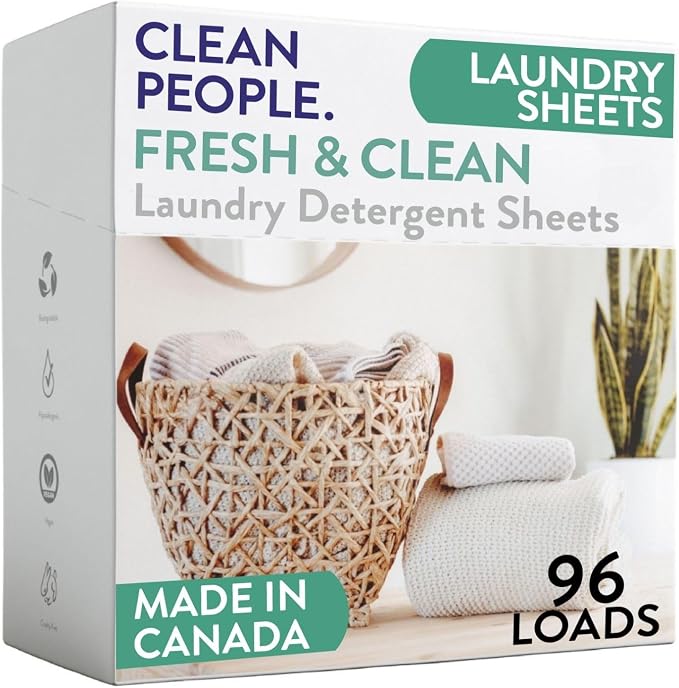 The Clean People Laundry Detergent Sheets by CleanPeople