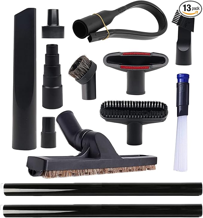13 Pcs Universal Vacuum Attachments by GIBCleaningtool