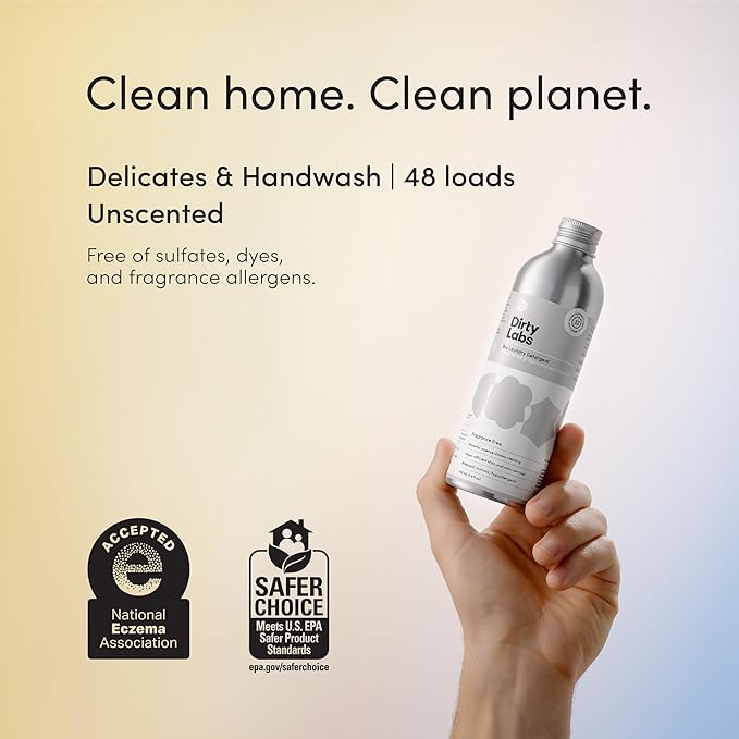 Dirty Labs | Hand Wash and Delicates | Scent Free | 32 Loads | Bio Enzyme - Image 3