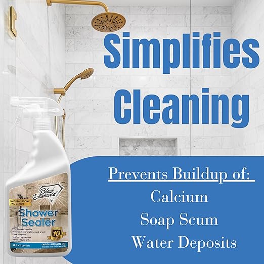 Natural Stone and Grout Penetrating Shower Sealer. Marble, Granite Travertine - Image 4