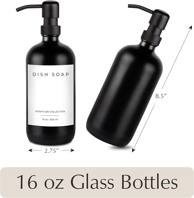 Emerson Essentials Soap Dispenser Set, Dish Soap - Image 2