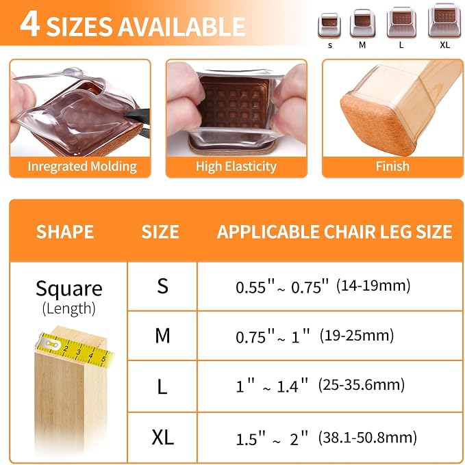 Ezprotekt Chair Leg Floor Protectors - Image 2