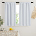 RYB HOME 45 inch Curtains for Kitchen Room Darkening Privacy Mini Curtain for by RYBHOME