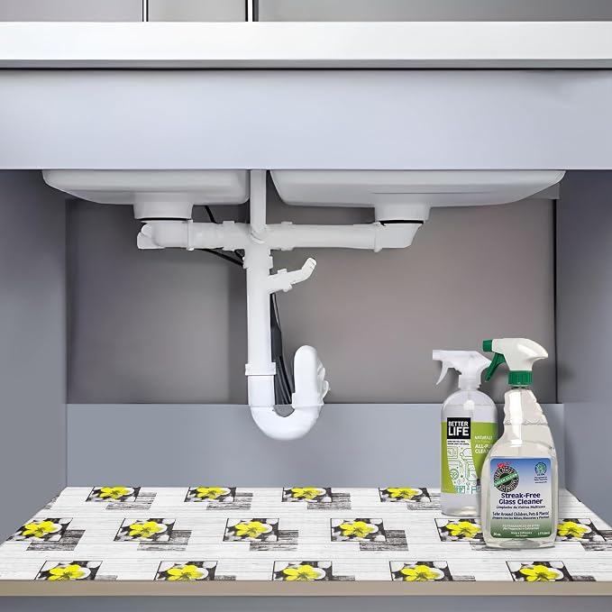 Shelf Liner 18" W x 96" L Non Adhesive Kitchen Drawer Liner, Waterproof Shelf - Image 8