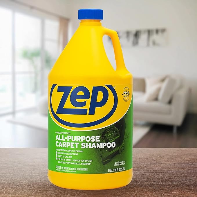 Zep All-Purpose Carpet Shampoo Concentrate Cleaner - Image 3