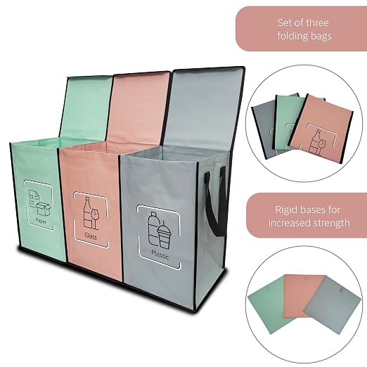 NYIKA - Recycling Organizer - Reusable Recycling Bags - Recycling Sorter - - Image 4