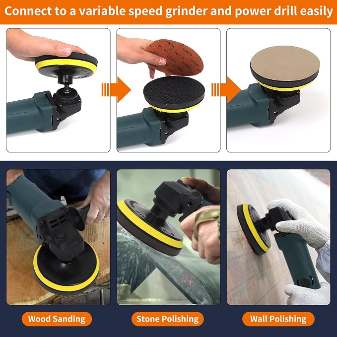 45PCS 5 Inch Wet Dry Sanding Discs Kit - Image 6