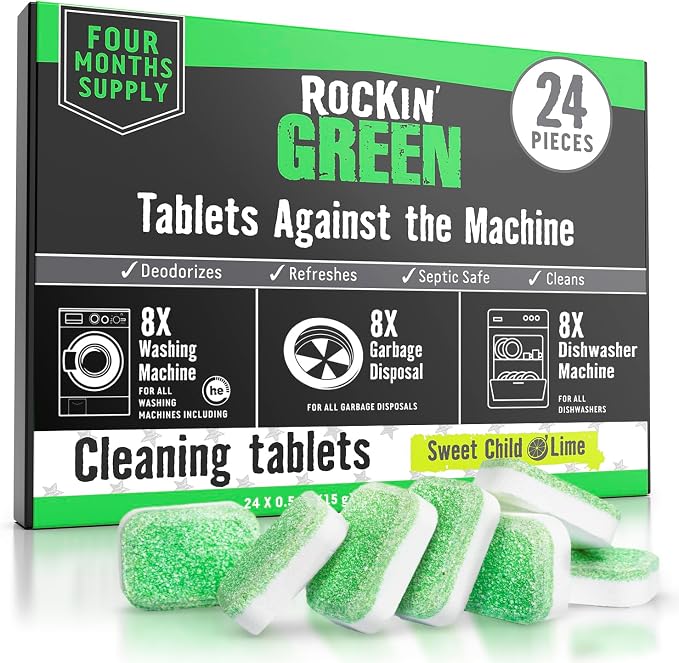 Rockin' Green Deep Cleaning and Deodorizing Tablets by RockinGreen