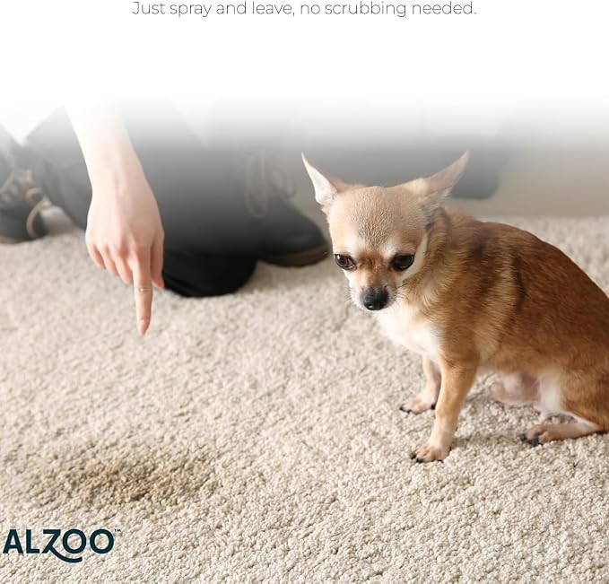 ALZOO Concentrated Stain & Odor Remover Refill Bottle, 100% Plant-Based Active - Image 4