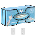Glove Box Holder for Wall Mount, Disposable Glove Dispenser, Metal Box by Alyoen