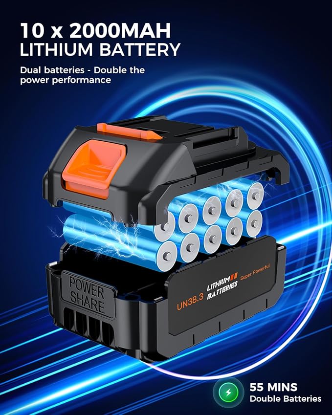 Car Vacuum Portable Cordless, 35000PA High Power Suction & Blower, Wireless - Image 4