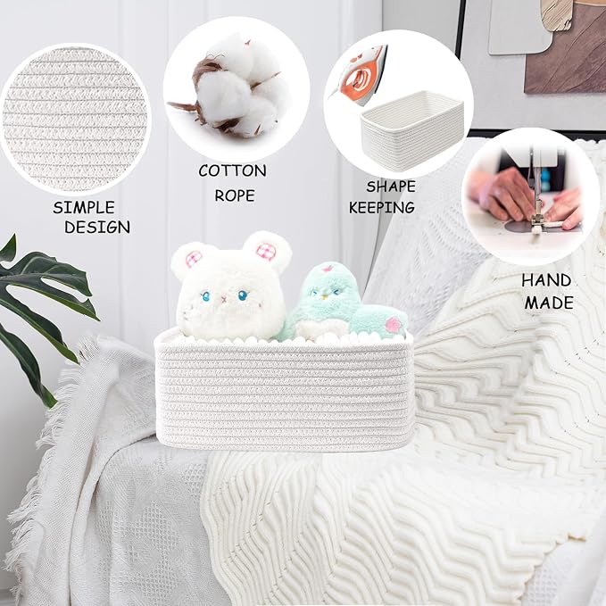 COMFY-HOMI 11.5"x7.5"x4.7" Storage Baskets - Image 8