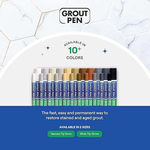 Grout Pen Black Tile Paint Marker: Waterproof Grout Paint, Tile Grout Colorant - Image 9