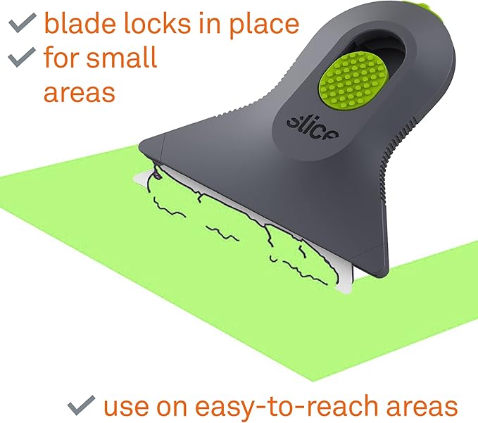 Slice 10590 Small Scraper, Ceramic Blade, Lasts 11x Longer Than Metal, Finger - Image 6