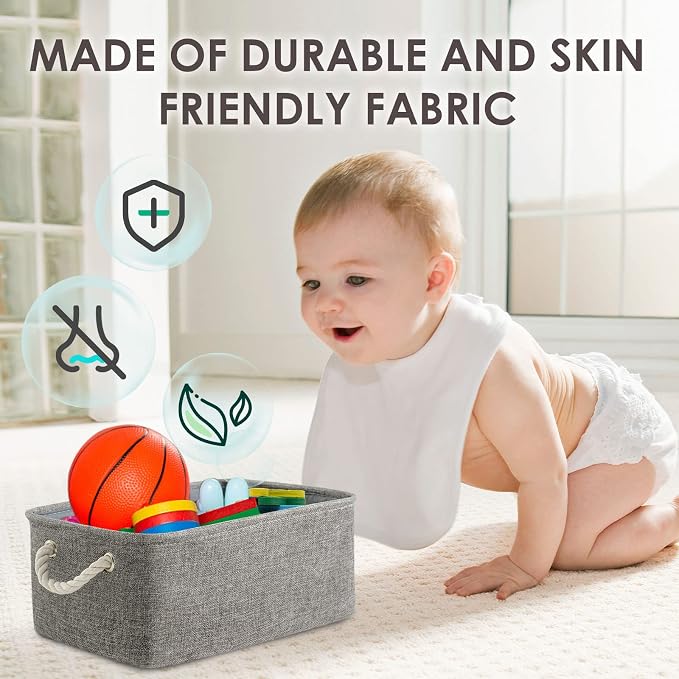 TheWarmHome Storage Bins for Shelves - Image 4