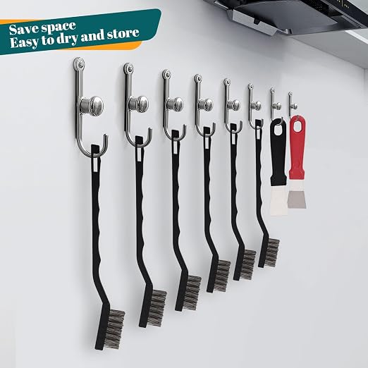 24 Pcs Mini Stainless Steel Wire Brush Set, Wire Scratch Brush - Image 4