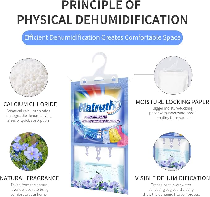 NATRUTH 12-PACK Moisture Absorber Bags - Image 3