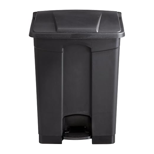 Safco Step On Plastic Trash Can by SafcoProducts