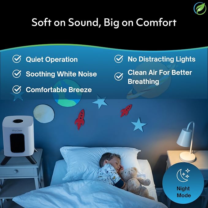 Air Oasis iAdaptAir 2.0 H13 HEPA Filter Air Purifier Reduces 99% of Viruses - Image 6