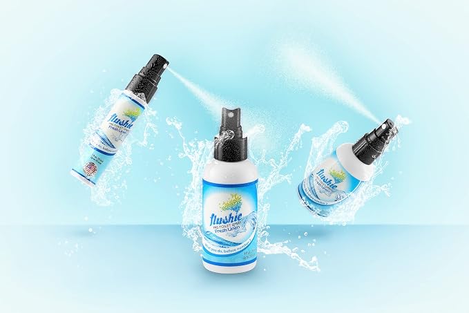 Flushie Pre-Toilet Sprays for Poop Travel Size Toiletries Bathroom Spray for - Image 7