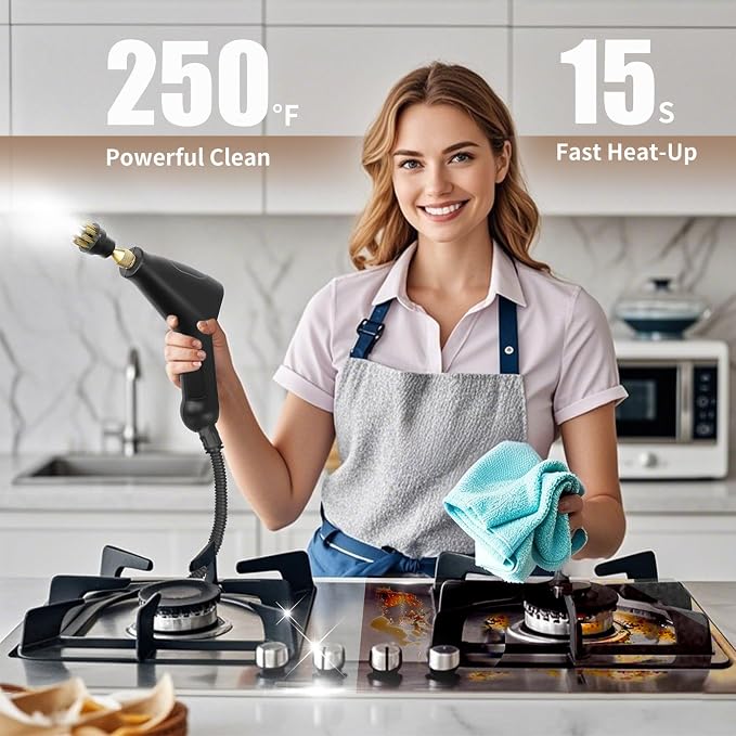 Kuvictewl Handheld Steam Cleaner - Image 4