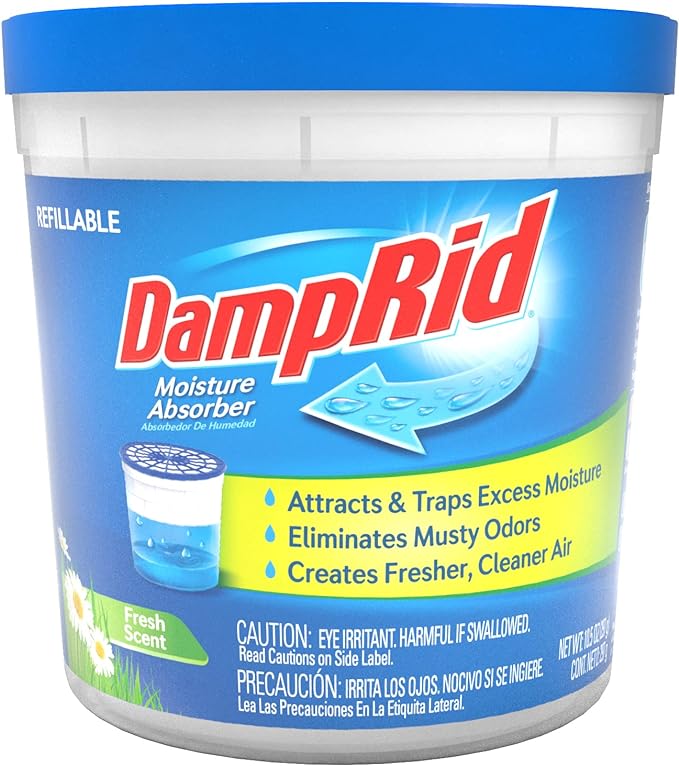 DampRid Fresh Scent Refillable Moisture Absorber by DampRid