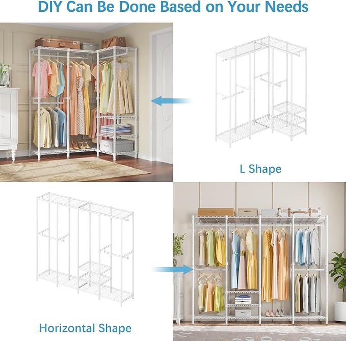 VIPEK V40 Wire Garment Rack Heavy Duty Clothes Racks - Image 6