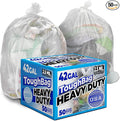ToughBag 40-42 Gallon Trash Bags, 2.5 Mil Contractor Bags, Heavy Duty Large by ToughBag