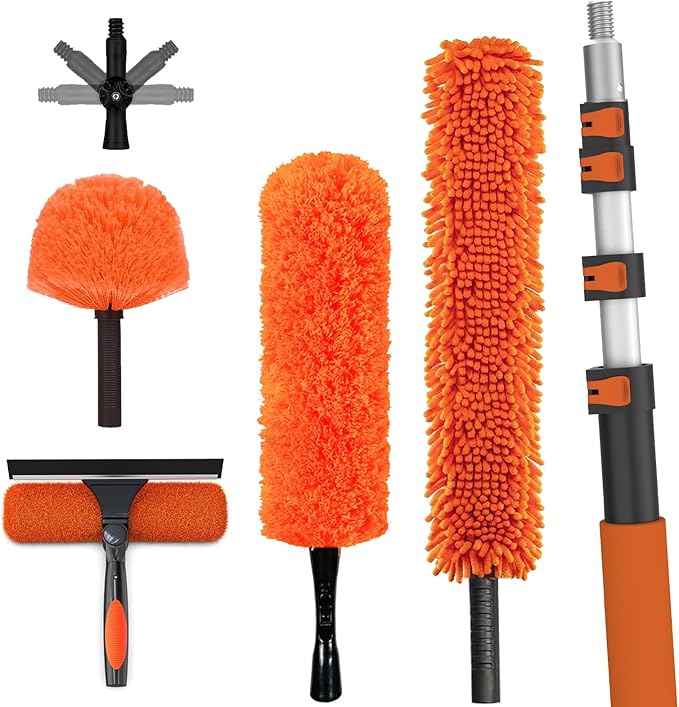 20FT High Reach Duster Cleaning Kit by LAANPOLE