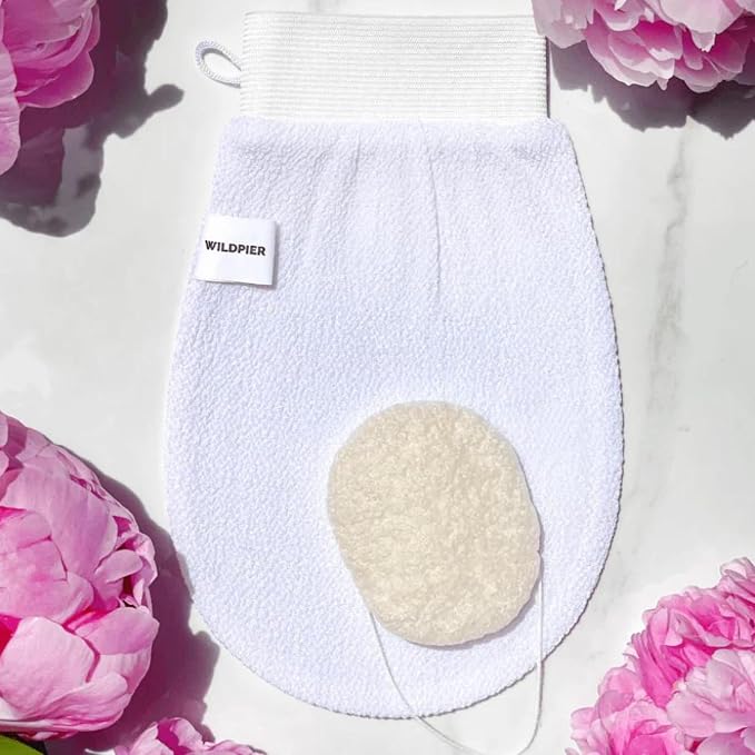Wildpier Deep Exfoliating Glove and Konjac Sponge Bundle - Image 2
