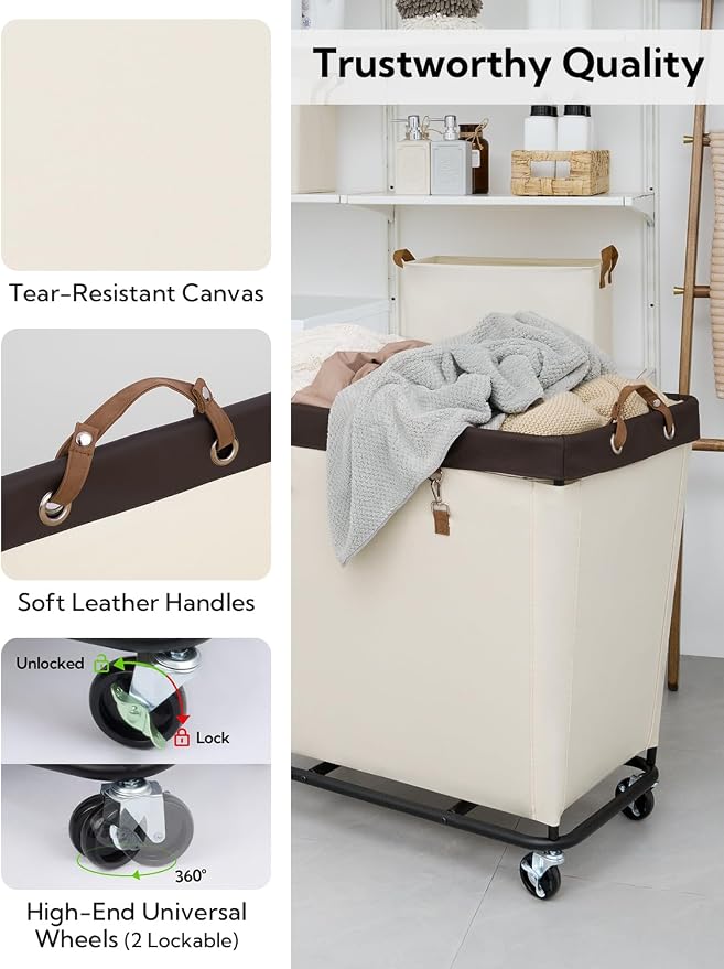 StorageWorks 320L Laundry Basket - Image 4