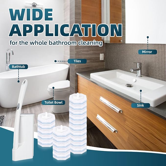 RLOW Disposable Toilet Brush Set - Image 7