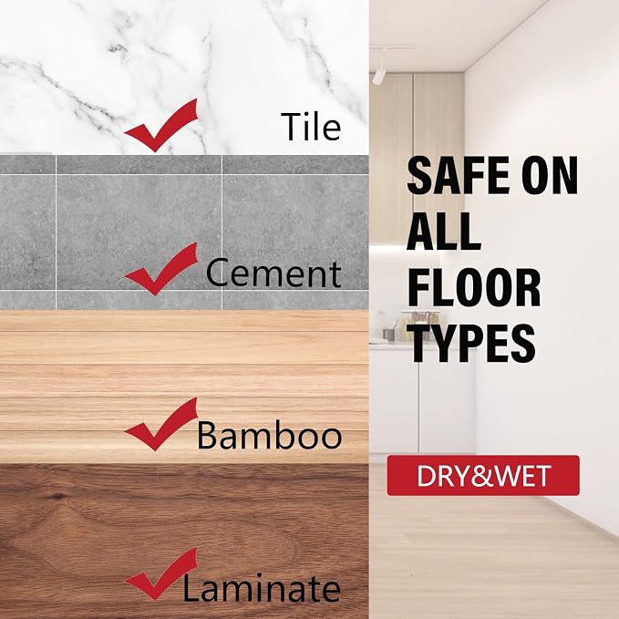 Mop for Floor Cleaning, Professional 18 Inch Washable Reusable 3 Pads Refills - Image 6