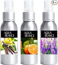 Fragrant Room Spray, 3 x 3.4 fl oz, Air Fresheners Odor Eliminator by AQUABLANCE