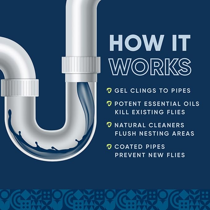 Fruit Fly Drain Treatment | Drain Fly Eliminator | All-Natural, Eliminates Gnats - Image 5