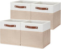 HNZIGE Fabric Storage Baskets Cubes Bins by HNZIGE