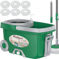 Dual Compartment Spin Mop and Bucket, Mop and Bucket by Wodemom