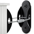 10 Pack Furniture Wall Anchors for Baby Proofing, Anti Tip Furniture Anchors by 4ourKiddies