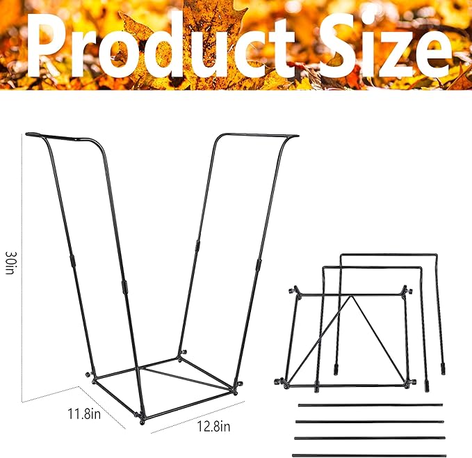 Metal Trash Bag Holder - Image 2