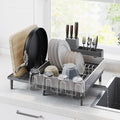 SONGMICS Large Dish Drying Rack, Expandable Dish Dryer by SONGMICSbySONGMICSHOME