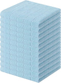 Homaxy 100% Cotton Terry Kitchen Dish Cloths, Ultra Soft and Absorbent Dish by Homaxy