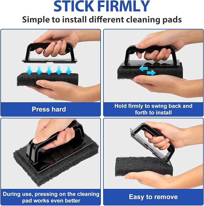 Skylarlife Scouring Pad Brush Cleaning Scrub - Image 2