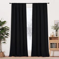 RYB HOME Blackout Curtains for Living Room, Large Window Shades for Bay Window by RYBHOME