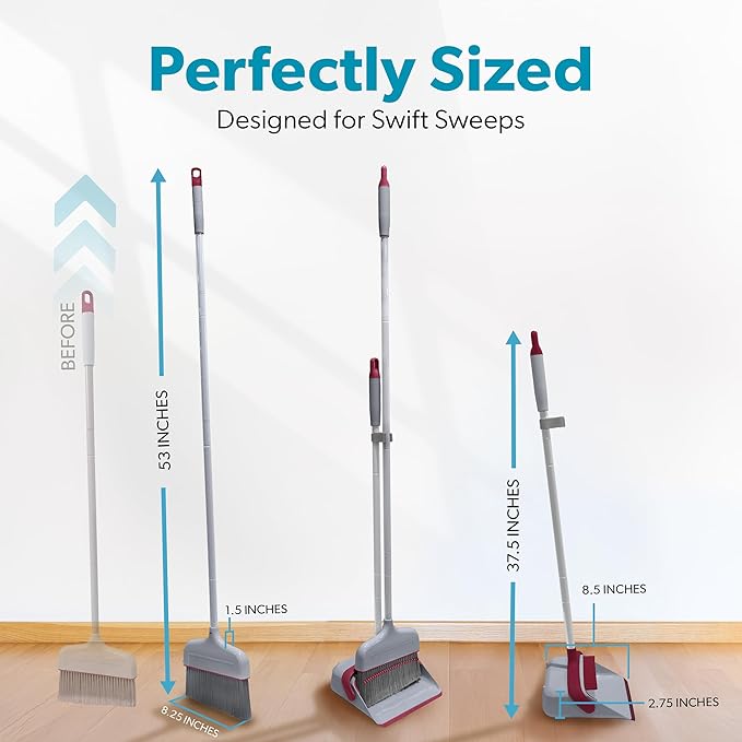 BLACK+DECKER Butler Broom & Dustpan Set - Image 3