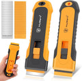 MulWark Razor Blade Scraper, 2 Pack Razor Scraper Tool by MULWARK