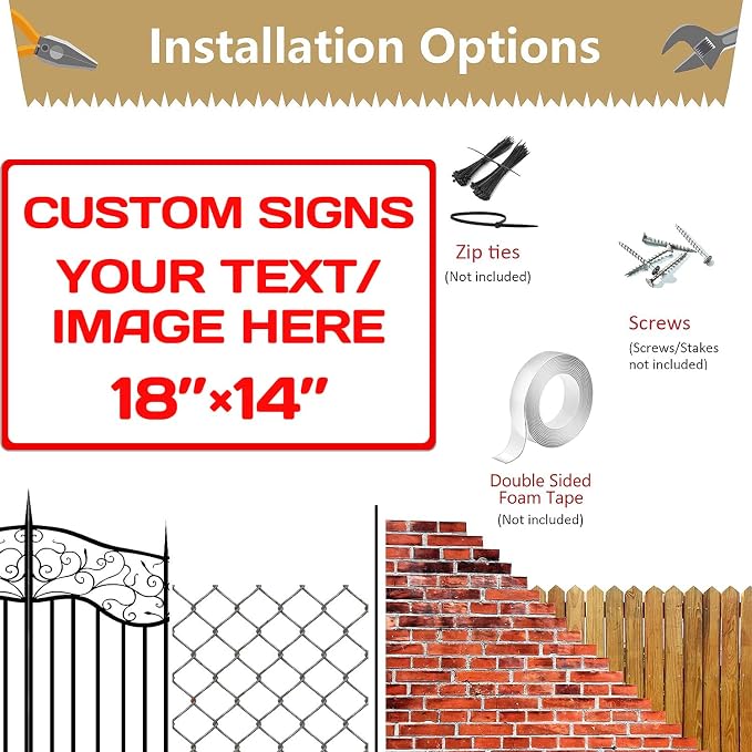 Custom Aluminum Weatherproof Metal Signs - Image 4