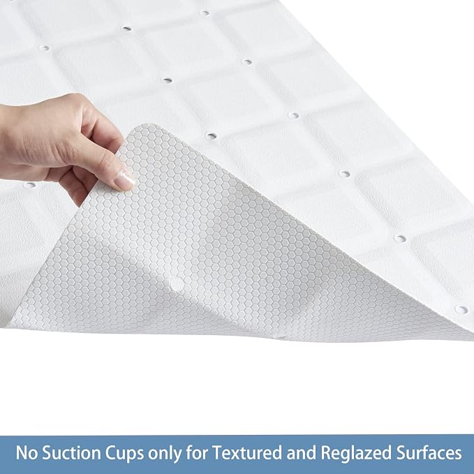 Foldable Silicone Bathtub Mat: Jumbo Size Heavy Duty Safety Bath Mat - Image 4