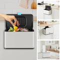 Stainless Steel Hanging Trash Can by LINSSEN